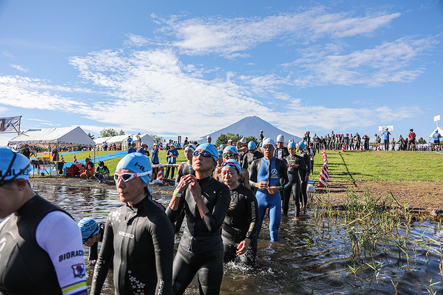 Mt.富士トライアスロン富士河口湖　©Shugo TAKEMI/Japan Triathlon Media