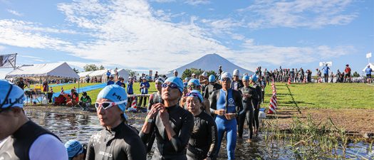 2023年Mt.富士トライアスロン富士河口湖　©Shugo TAKEMI/Japan Triatnlon Media