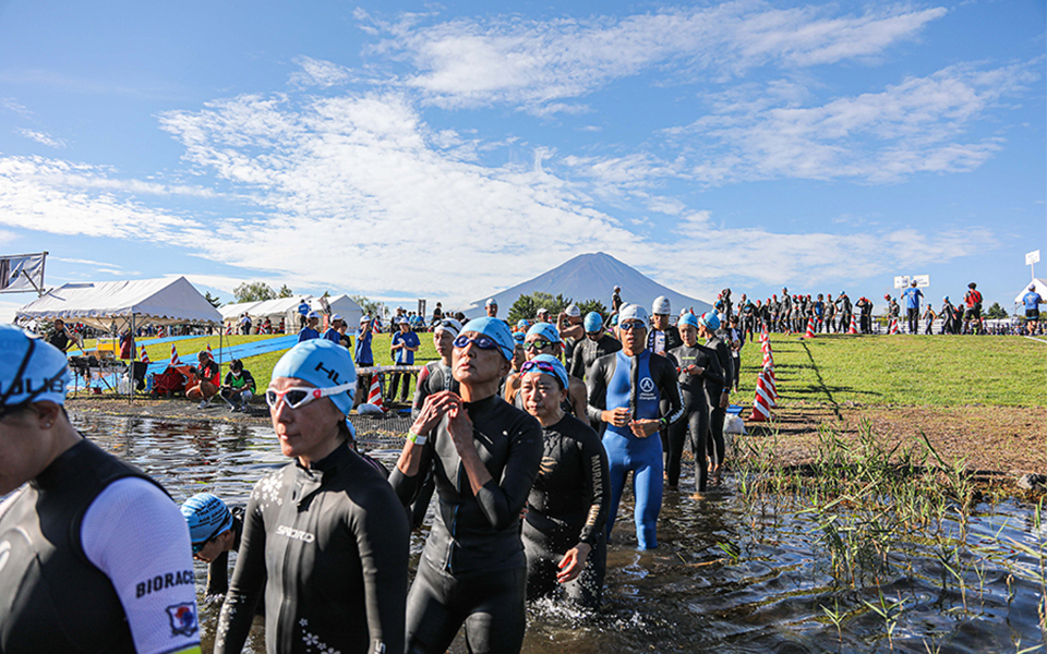2023年Mt.富士トライアスロン富士河口湖　©Shugo TAKEMI/Japan Triathlon Media