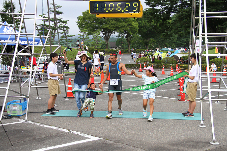 たかはらやまトライアスロン　写真＝事務局提供