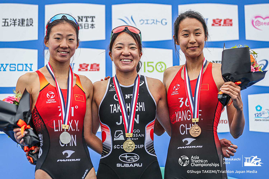 2024年アジア選手権©ShugoTAKAMI/Triathlon Japan Media