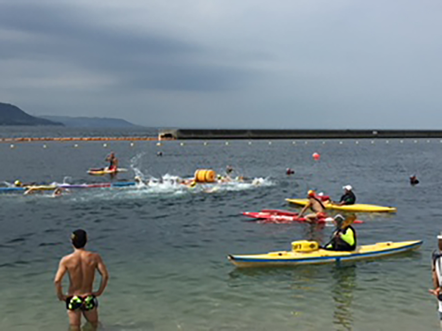 明石国際アクアスロン 写真提供＝大会事務局