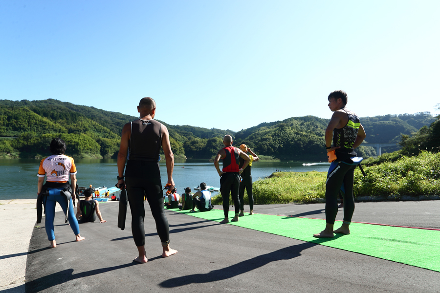 さくらおろち湖トライアスロン