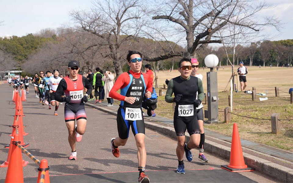 2023年 OSAKAデュアスロンIN万博記念公園 ©大会事務局